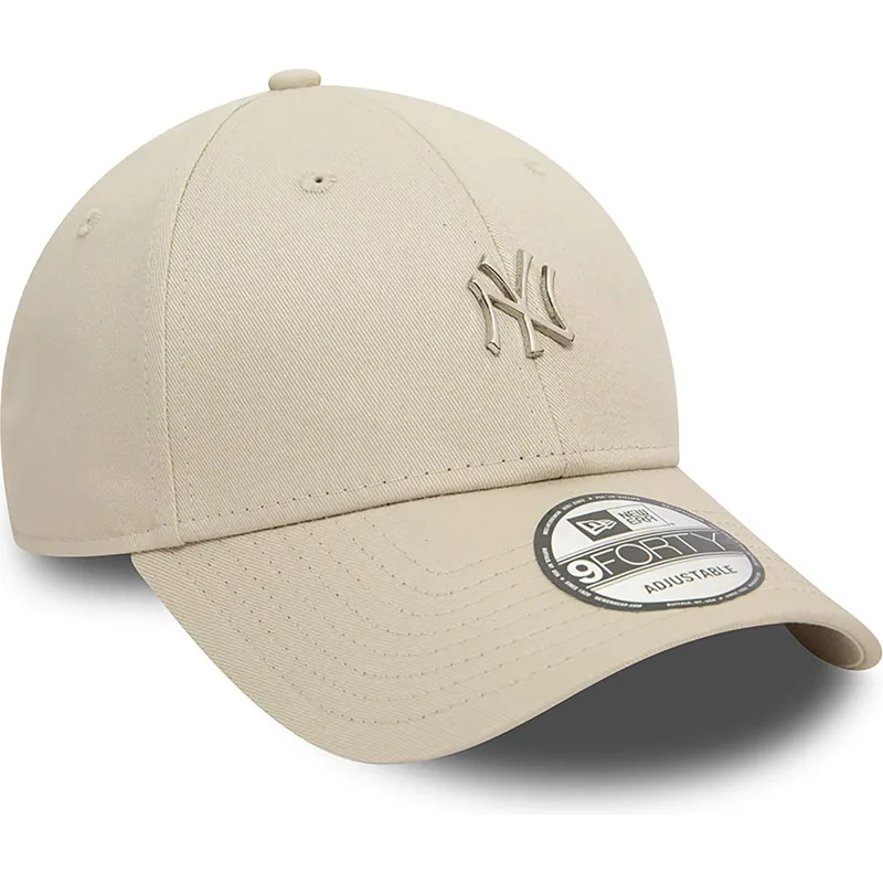 bojd-beige-justerbar-keps-9forty-metallic-pin-new-york-yankees-mlb-fran-new-era