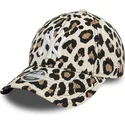 new-era-new-york-yankees-mlb-9forty-justerbar-leopardbojd-keps-for-kvinnor