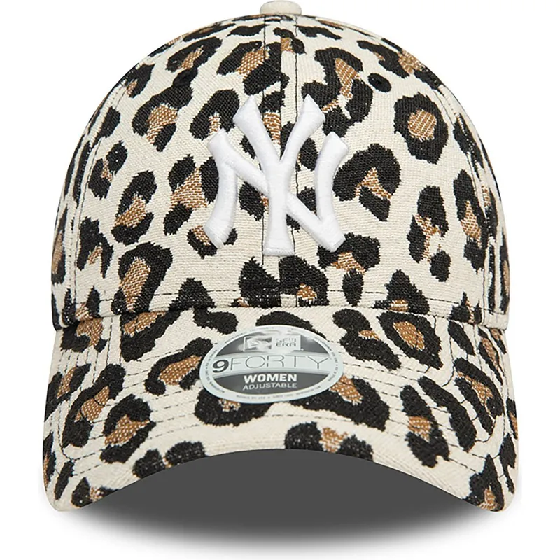 kepsar-curva-leopard-justerbart-band-9forty-fran-new-york-yankees-mlb-av-new-era