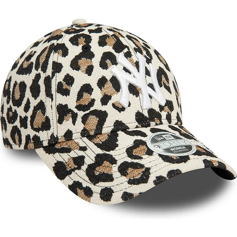 kepsar-curva-leopard-justerbart-band-9forty-fran-new-york-yankees-mlb-av-new-era