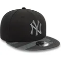 new-era-new-york-yankees-mlb-9fifty-contrast-svart-platt-snapbackkeps-med-gra-logotyp-for-barn