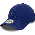 kepsar-curva-bla-justerbart-band-9forty-flame-fran-los-angeles-dodgers-mlb-av-new-era
