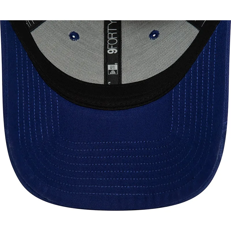 kepsar-curva-bla-justerbart-band-9forty-flame-fran-los-angeles-dodgers-mlb-av-new-era