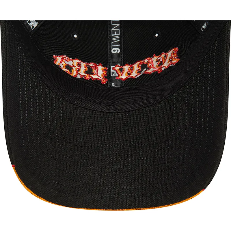 bojd-svart-och-orange-justerbar-keps-9twenty-race-flame-fran-new-era
