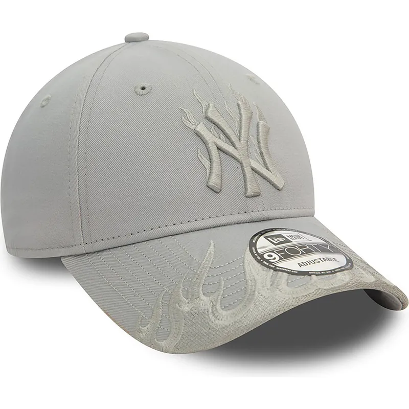 kepsar-curva-gra-justerbart-band-9forty-flame-fran-new-york-yankees-mlb-av-new-era