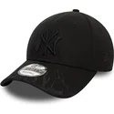 new-era-new-york-yankees-mlb-9forty-flame-svart-justerbar-bojd-keps-med-svart-logotyp