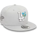 gorra-plana-gris-snapback-9fifty-seasonal-flower-de-los-angeles-dodgers-mlb-de-new-era