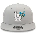 gorra-plana-gris-snapback-9fifty-seasonal-flower-de-los-angeles-dodgers-mlb-de-new-era