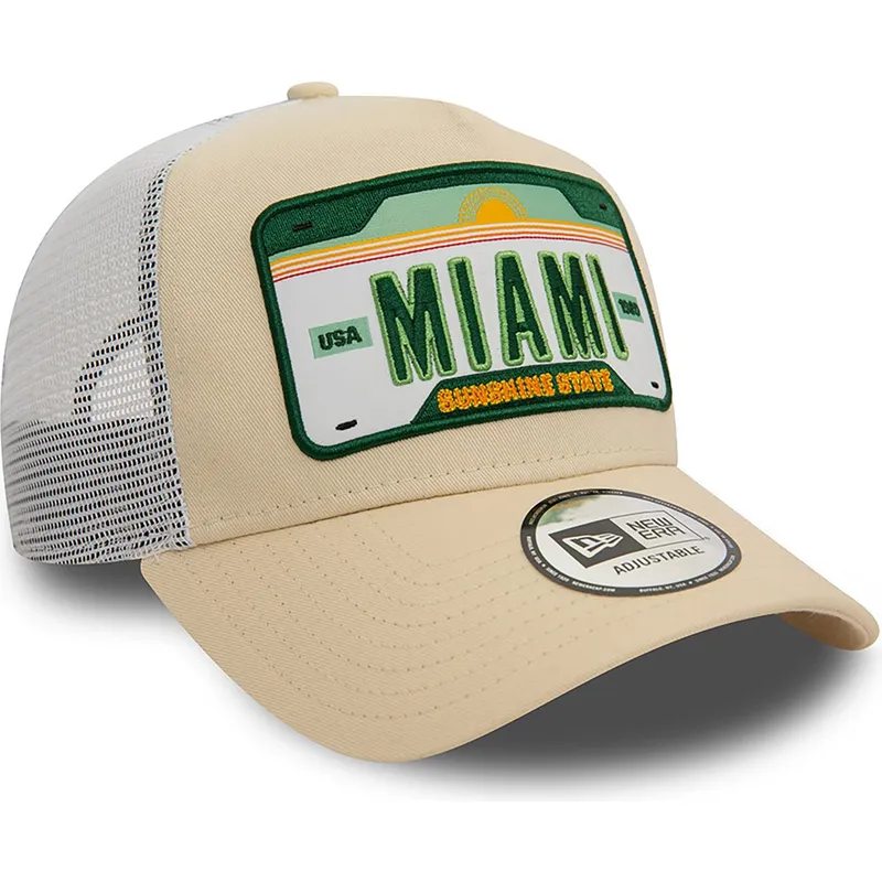 kepsar-curva-beige-snapback-a-frame-license-plate-fran-miami-ciudades-y-playas-av-new-era kepsar-curva-beige-snapback-a-frame-license-plate-fran-miami-ciudades-y-playas-av-new-era