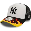 new-era-new-york-yankees-mlb-a-frame-flame-vit-och-svart-truckerkeps