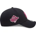 marinbla-bojd-justerbar-keps-med-rosa-logotyp-9forty-flower-icon-fran-new-york-yankees-mlb-av-new-era