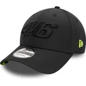 svart-justerbar-bojd-keps-med-svart-logotyp-9forty-geo-undervisor-print-av-valentino-rossi-vr46-motogp-fran-new-era