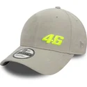 gra-justerbar-kurvad-keps-9forty-suede-valentino-rossi-vr46-motogp-fran-new-era