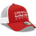 gorra-trucker-roja-y-blanca-a-frame-seasonal-de-red-bull-racing-formula-1-de-new-era