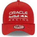 rod-och-vit-truckerkeps-a-frame-seasonal-fran-red-bull-racing-formula-1-av-new-era