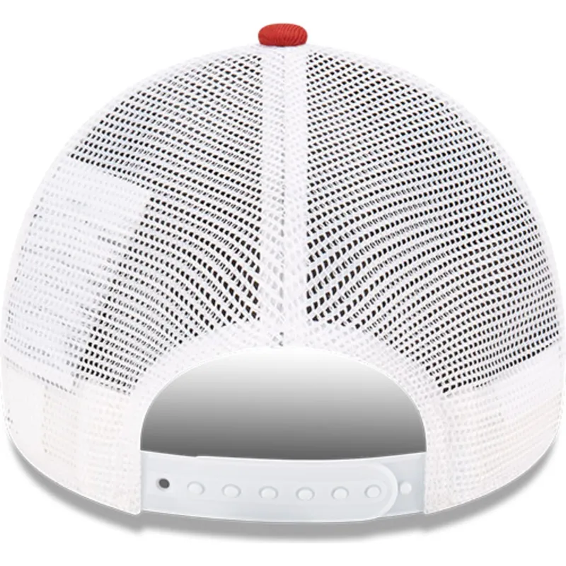 rod-och-vit-trucker-keps-a-frame-seasonal-fran-red-bull-racing-formula-1-av-new-era