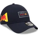 marinbla-bojd-justerbar-keps-9forty-repreve-graphic-fran-red-bull-racing-formula-1-av-new-era