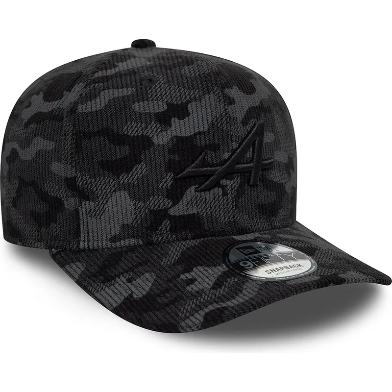 svart-bojd-keps-snapback-9fifty-camo-cord-fran-alpine-f1-team-formula-1-av-new-era
