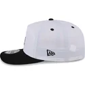 los-angeles-dodgers-mlb-new-era-vit-och-svart-snapback-golfer-bojd-keps-med-chrome-logo