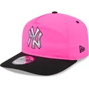 bojd-rosa-och-svart-snapback-keps-golfer-chrome-logo-new-york-yankees-mlb-fran-new-era