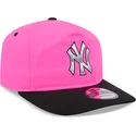 bojd-rosa-och-svart-snapback-keps-golfer-chrome-logo-new-york-yankees-mlb-fran-new-era