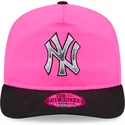 bojd-rosa-och-svart-snapback-keps-golfer-chrome-logo-new-york-yankees-mlb-fran-new-era