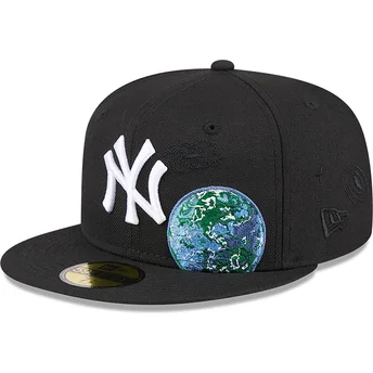 Svart justerbar 59FIFTY Global keps från New York Yankees...