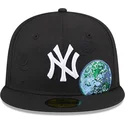 gorra-plana-negra-ajustada-59fifty-global-de-new-york-yankees-mlb-de-new-era