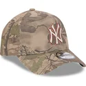new-york-yankees-mlb-new-era-9forty-leaf-camo-snapback-kurvad-keps-kamouflage