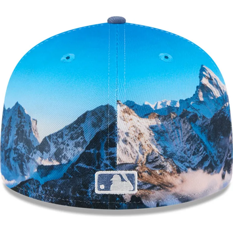 kepsar-plana-bla-justerad-59fifty-photoreal-fran-los-angeles-dodgers-mlb-av-new-era