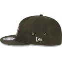 new-era-new-york-yankees-mlb-9fifty-waxed-canvas-justerbar-gron-flat-keps