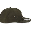 new-era-new-york-yankees-mlb-9fifty-waxed-canvas-justerbar-gron-flat-keps