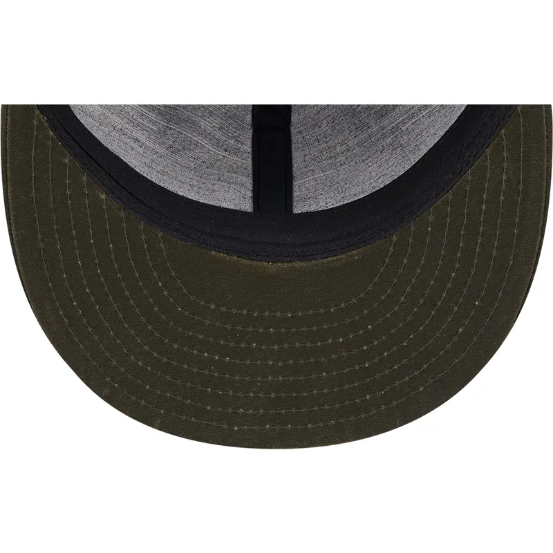 gron-justerbar-platt-keps-9fifty-waxed-canvas-fran-new-york-yankees-mlb-av-new-era