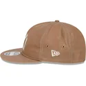 brun-justerbar-platt-keps-9fifty-waxed-canvas-fran-new-york-yankees-mlb-av-new-era