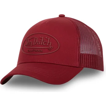 Röd truckerkeps LOG05 från Von Dutch
