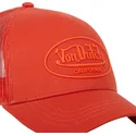 gorra-trucker-naranja-log06-de-von-dutch