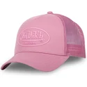 trucker-keps-rosa-log08-fran-von-dutch