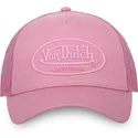 trucker-keps-rosa-log08-fran-von-dutch