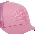 trucker-keps-rosa-log08-fran-von-dutch
