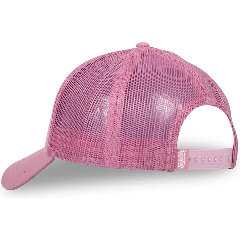 trucker-keps-rosa-log08-fran-von-dutch