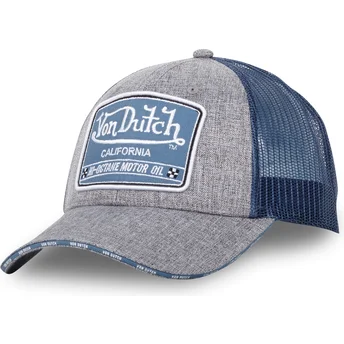 Gris och blå truckerkeps MIXGREY01 från Von Dutch