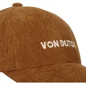 gorra-curva-marron-ajustable-vel24-ca-de-von-dutch