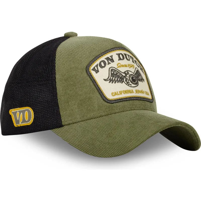 gron-och-svart-trucker-keps-kak-fran-von-dutch