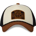 von-dutch-vint01-brun-och-svart-kurvad-snapback-keps