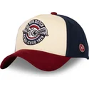 gorra-curva-beige-azul-y-roja-snapback-vint02-de-von-dutch