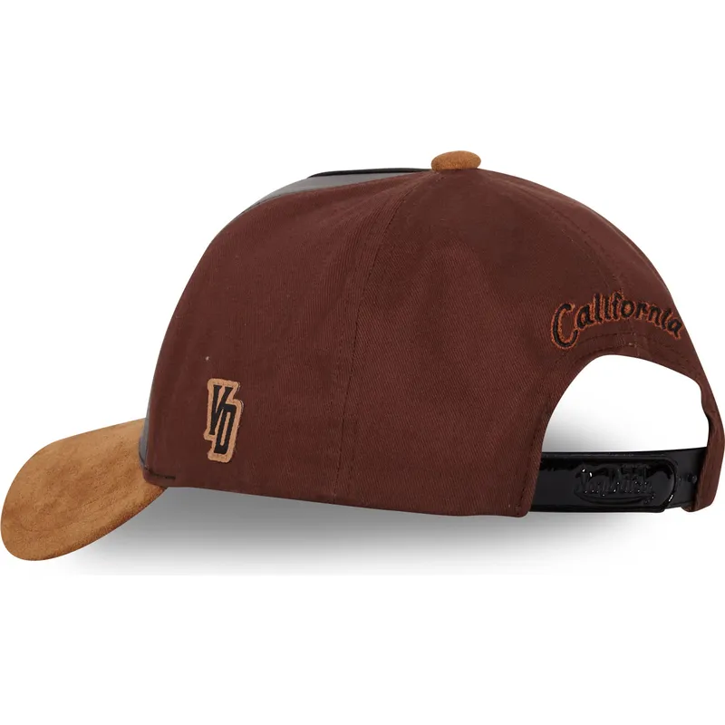 svart-och-brun-bojd-keps-snapback-vint03-fran-von-dutch