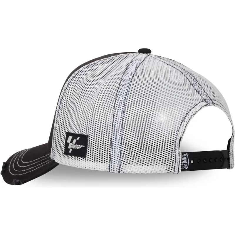 svart-och-vit-truckerkeps-moto-ct-23-motogp-fran-von-dutch