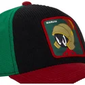gorra-trucker-svart-gron-och-rod-marvin-martian-loo10-mar-looney-tunes-fran-capslab