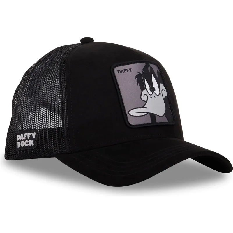 svart-trucker-keps-daffy-duck-loo10-duc-looney-tunes-fran-capslab