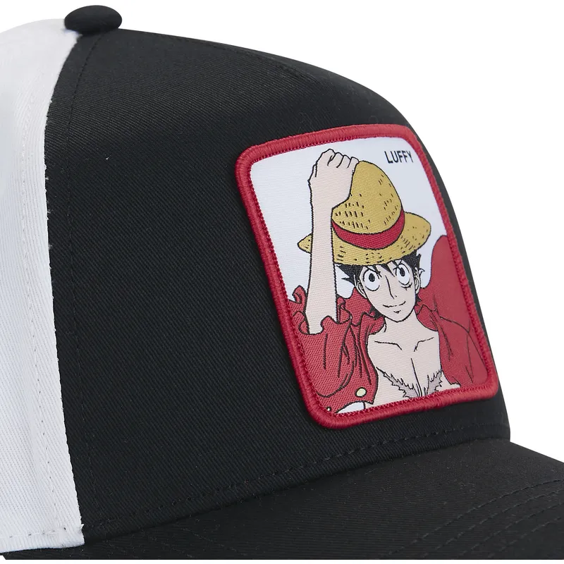 svart-och-vit-bojd-keps-snapback-monkey-d-luffy-op4-hat-one-piece-fran-capslab